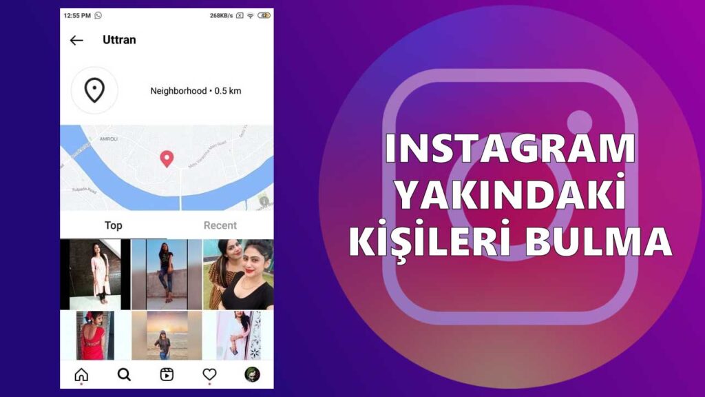 Instagram Yakındaki Kişileri Bulma